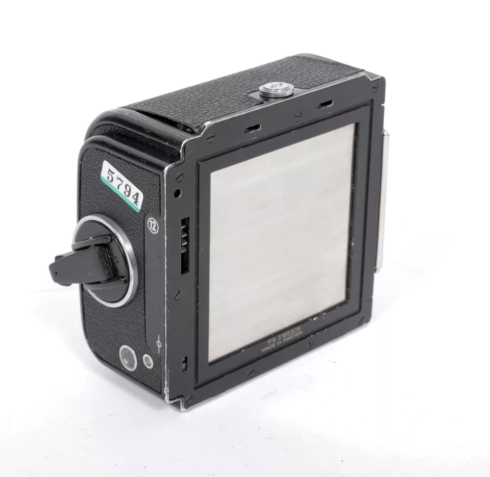 Hasselblad A12 6X6 120 Type II back (black) #5794 | CatLABS Hasselblad A12 6X6 120 Type II back (black) #5794 | CatLABS